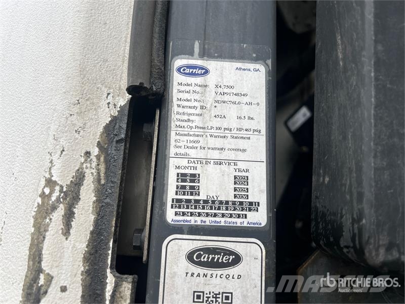 Utility VS2RA 53 ft x 102 in T/A Refrigerated Trailer Semi-reboques com temperatura controlada
