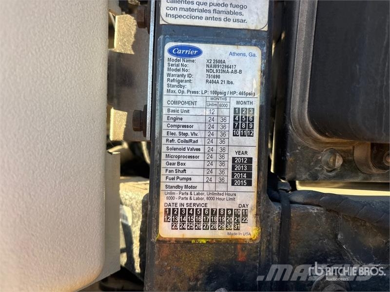 Utility VS2RA 53 ft x 102 in T/A Refrigerated Trailer Temperature controlled semi-trailers