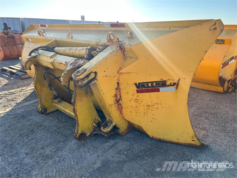 Vallee 168 in Q/C General Purpose Wheel Loader Bucket Κουβάδες