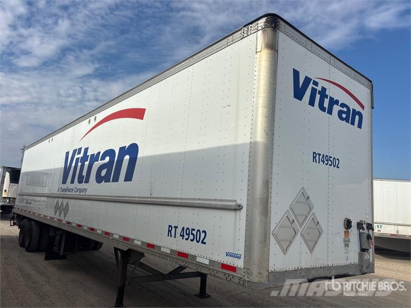 Vanguard 48 ft x 102 in T/A Van Trailer Gesloten opbouw trailers