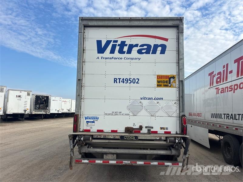 Vanguard 48 ft x 102 in T/A Van Trailer Gesloten opbouw trailers