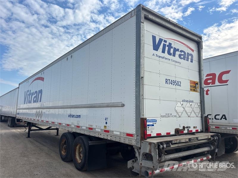 Vanguard 48 ft x 102 in T/A Van Trailer Gesloten opbouw trailers