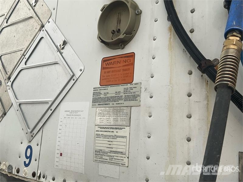 Vanguard 53 ft T/A Refrigerated Trailer Puspriekabės su izoterminiu kėbulu
