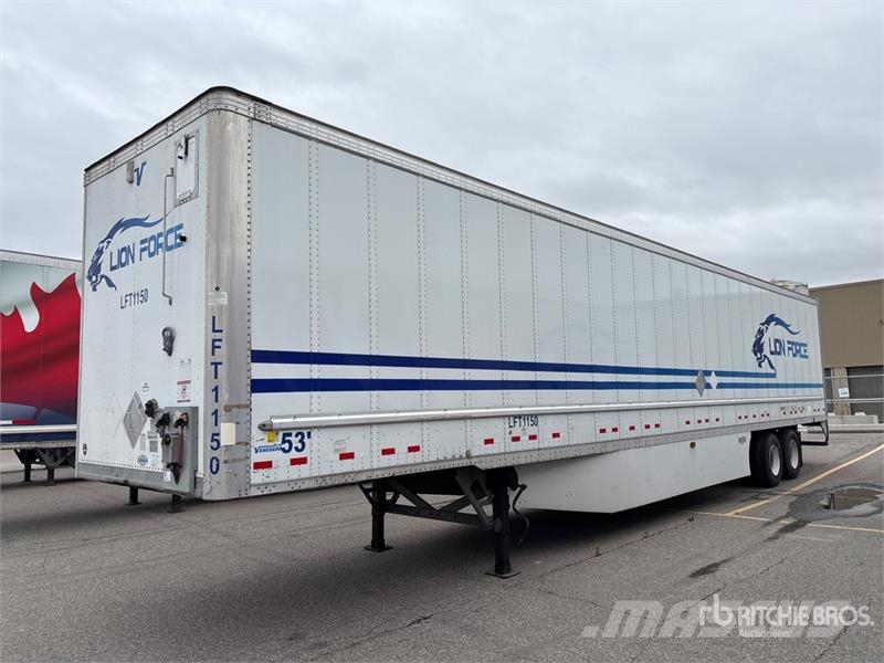 Vanguard 53 ft T/A Van Trailer Прицепы-фургоны