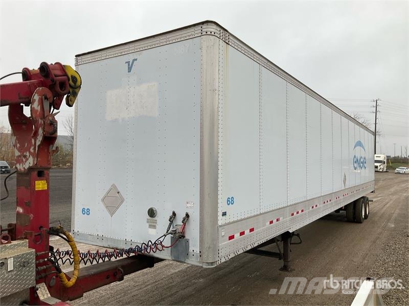 Vanguard 53 ft T/A Van Trailer Причепи-фургони
