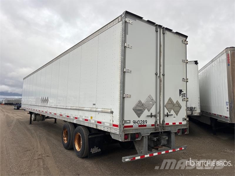 Vanguard 53 ft x 102 in T/A Heated Van Trailer Fast kasse