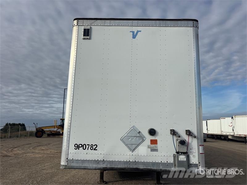 Vanguard 53 ft x 102 in T/A Van Trailer Fast kasse