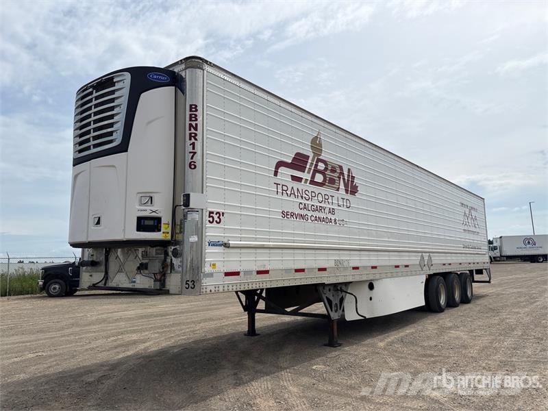 Vanguard 53 ft x 102 in Tri/A Refrigerated Trailer Chladiarenské návesy