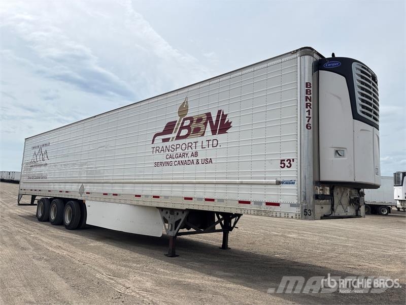 Vanguard 53 ft x 102 in Tri/A Refrigerated Trailer Chladiarenské návesy