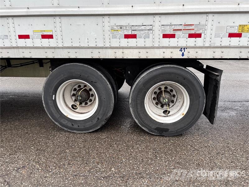 Vanguard 53 ft x 102 in T/A Van Trailer Dengtos priekabos