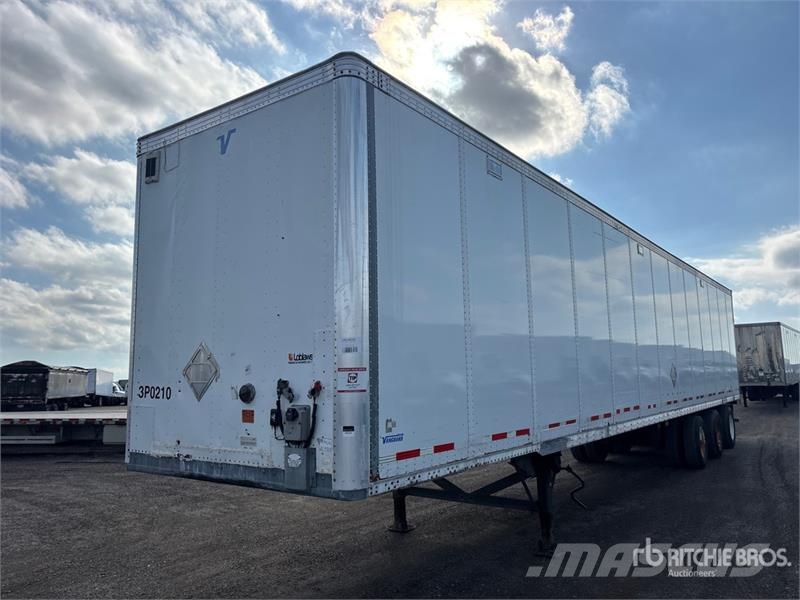 Vanguard 53 ft x 102 in Tri/A Van Trailer مقطورات ذات هيكل صندوقي