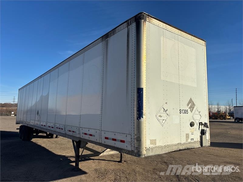 Vanguard 53 ft x 102 in T/A Van Trailer مقطورات ذات هيكل صندوقي