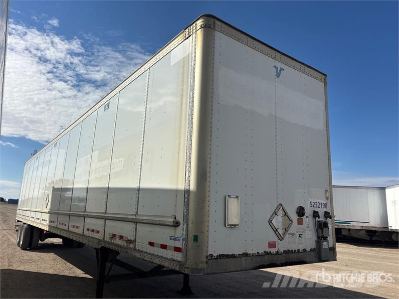 Vanguard 53 ft x 102 in T/A Van Trailer مقطورات ذات هيكل صندوقي