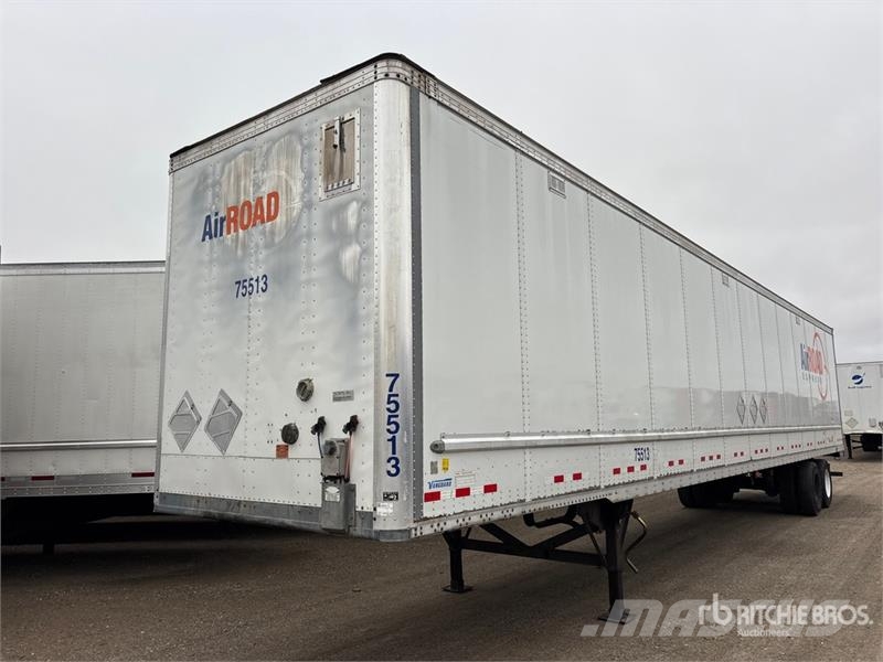 Vanguard 53 ft x 102 in T/A Van Trailer Причепи-фургони