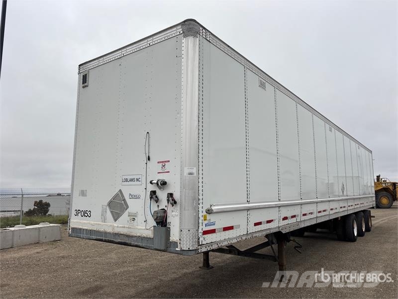 Vanguard 53 ft x 102 in Tri/A Van Trailer Прицепы-фургоны
