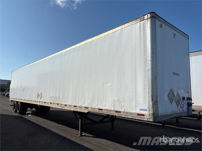 Vanguard 53 ft x 102 in T/A Van Trailer Cajas de remolque