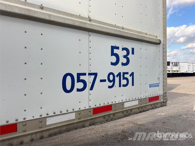 Vanguard 53 ft x 102 in T/A Van Trailer Prikolice sa sandukom