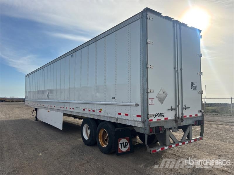 Vanguard 53 ft x 102 in T/A Van Trailer Fast kasse