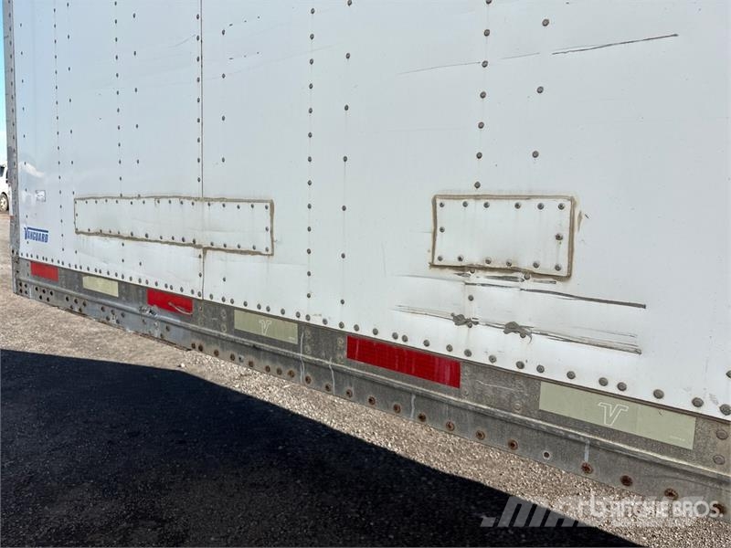 Vanguard 53 ft x 102 in T/A Van Trailer Cajas de remolque