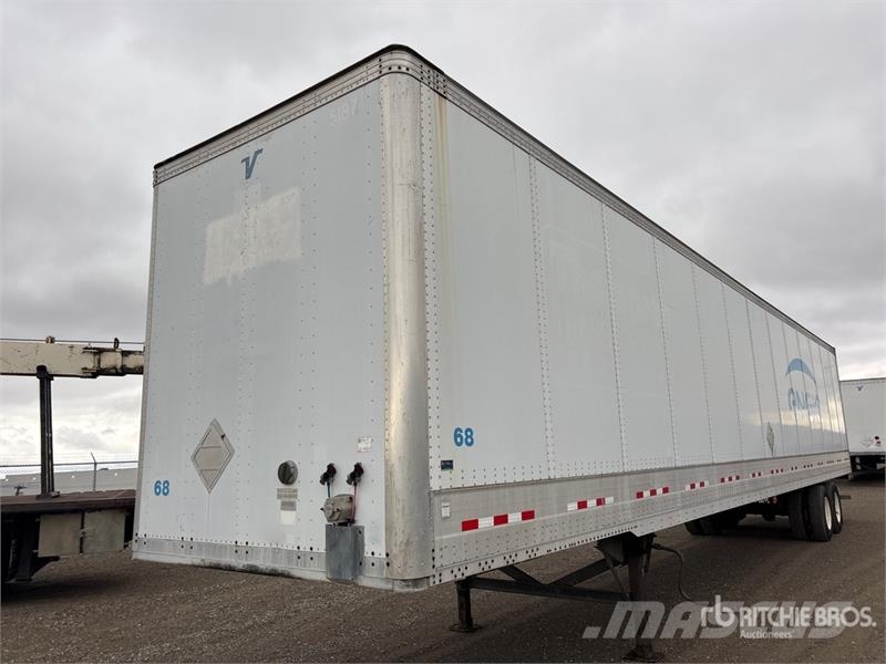 Vanguard 53 ft x 102 in T/A Van Trailer Przyczepy ze skrzynią zamkniętą