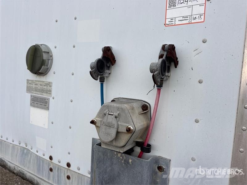 Vanguard 53 ft x 102 in T/A Van Trailer Przyczepy ze skrzynią zamkniętą