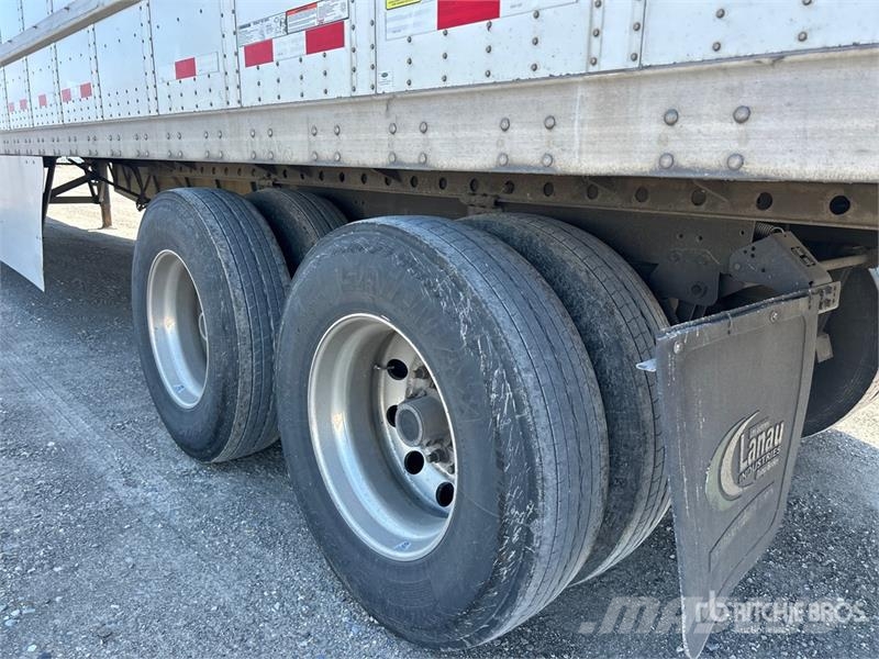 Vanguard 53 ft x 102 in T/A Van Trailer Box body trailers