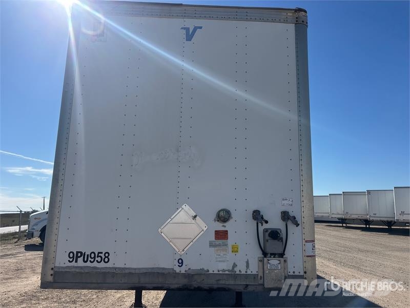 Vanguard 53 ft x 102 in T/A Van Trailer Dengtos priekabos