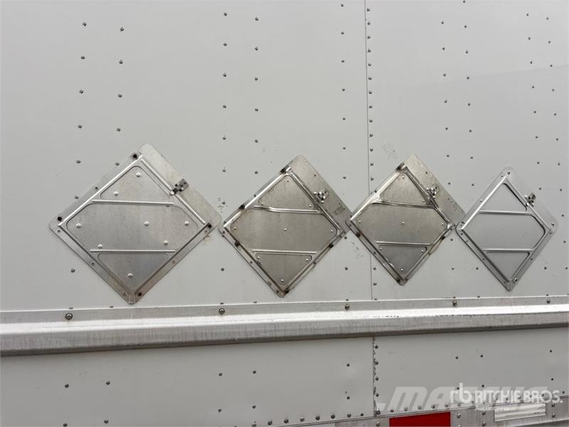Vanguard 53 ft x 102 in T/A Heated Van Trailer Fast kasse