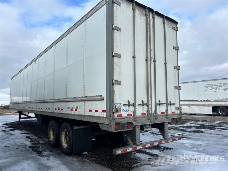 Vanguard 53 ft x 102 in T/A Van Trailer Dengtos priekabos