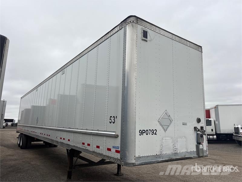Vanguard 53 ft x 102 in T/A Van Trailer Прицепы-фургоны