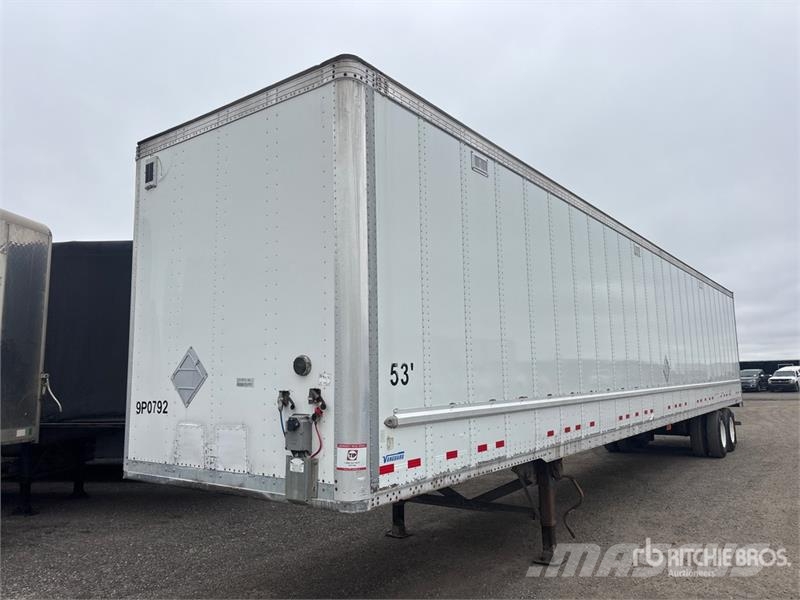 Vanguard 53 ft x 102 in T/A Van Trailer Прицепы-фургоны