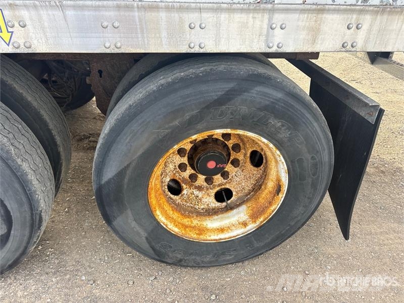 Vanguard 53 ft x 102 in T/A Van Trailer Fast kasse