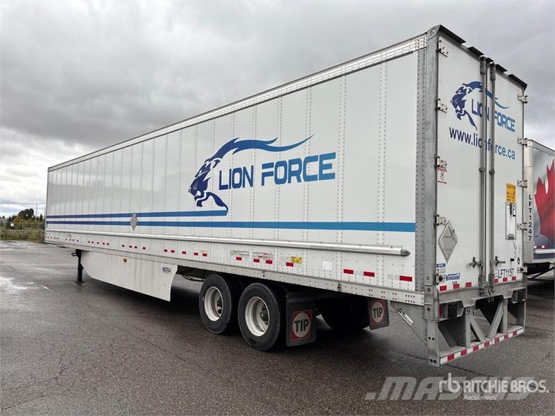 Vanguard 53 ft x 102 in T/A Van Trailer Dengtos priekabos