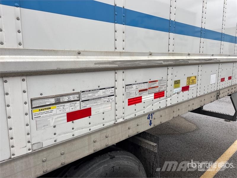Vanguard 53 ft x 102 in T/A Van Trailer Dengtos priekabos