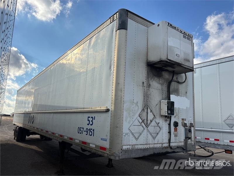 Vanguard 53 ft x 102 in T/A Van Trailer Prikolice sa sandukom