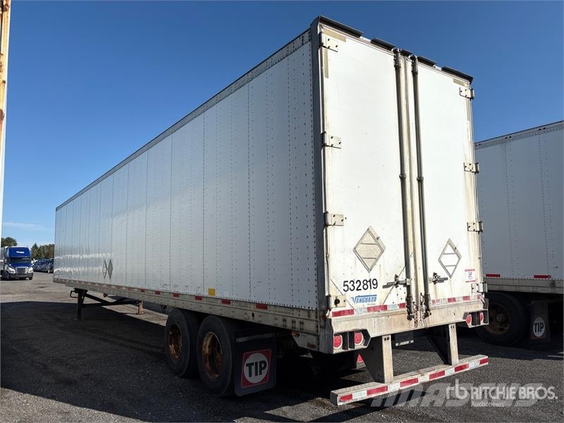Vanguard 53 ft x 102 in T/A Van Trailer Cajas de remolque