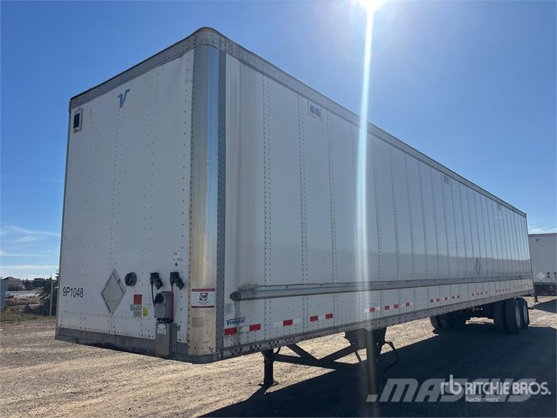 Vanguard 53 ft x 102 in T/A Van Trailer Dengtos priekabos