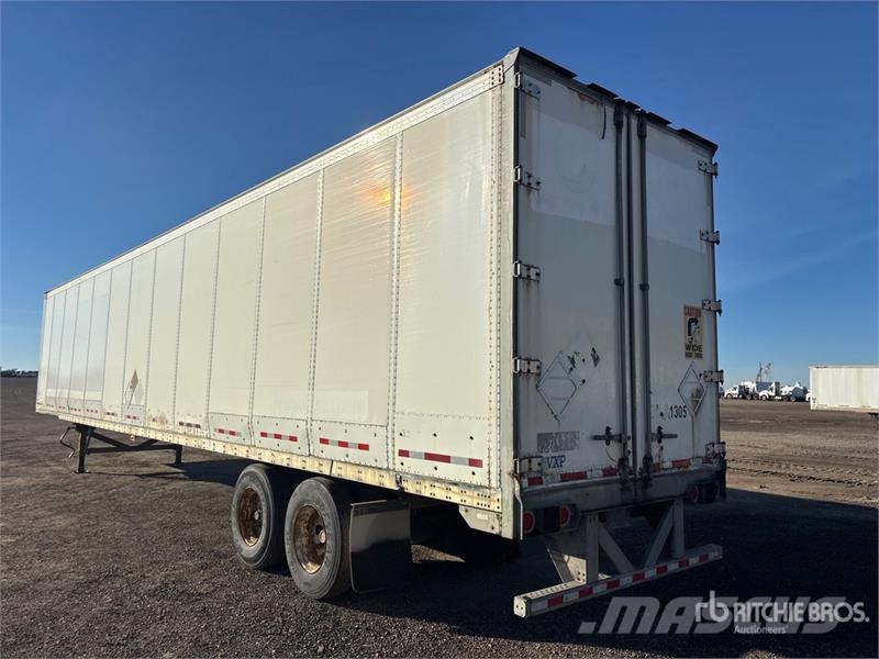 Vanguard 53 ft x 102 in T/A Van Trailer مقطورات ذات هيكل صندوقي