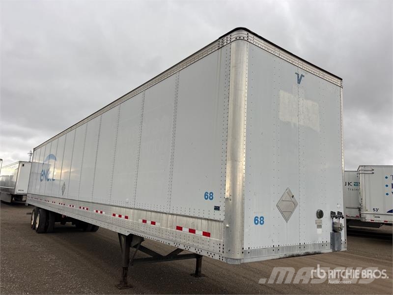 Vanguard 53 ft x 102 in T/A Van Trailer Przyczepy ze skrzynią zamkniętą