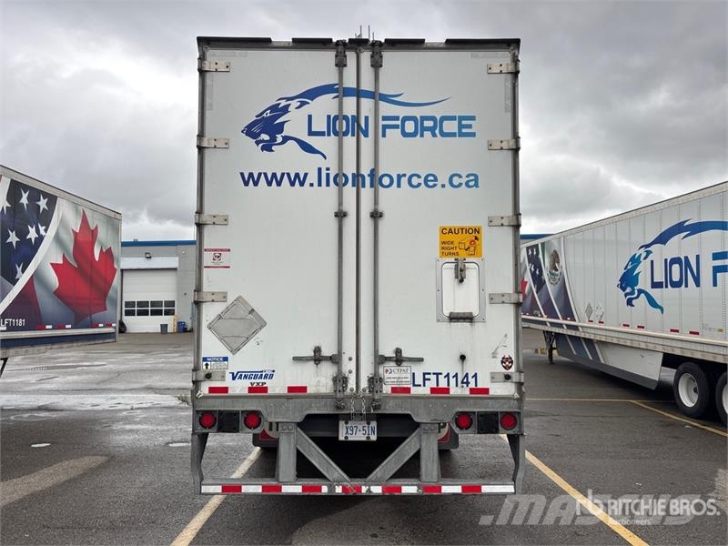 Vanguard 53 ft x 102 in T/A Van Trailer Dengtos priekabos