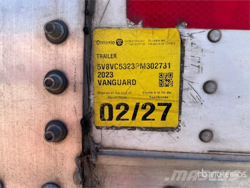 Vanguard 53 ft x 102 in T/A Van Trailer Anhänger-Kastenaufbau