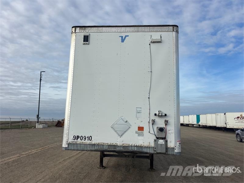 Vanguard 53 ft x 102 in T/A Van Trailer Fast kasse