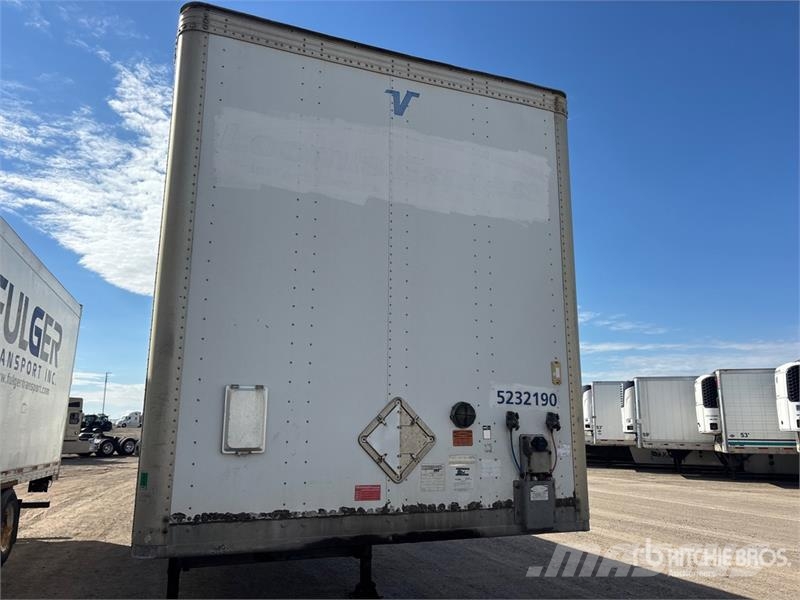 Vanguard 53 ft x 102 in T/A Van Trailer مقطورات ذات هيكل صندوقي