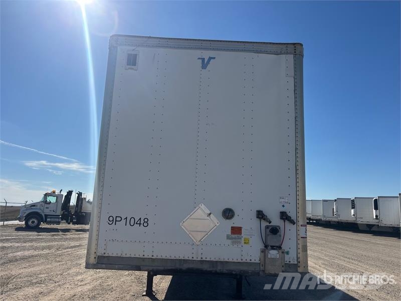 Vanguard 53 ft x 102 in T/A Van Trailer Dengtos priekabos