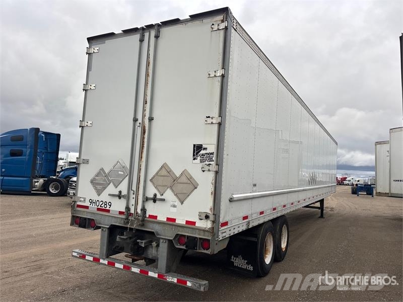Vanguard 53 ft x 102 in T/A Heated Van Trailer Fast kasse