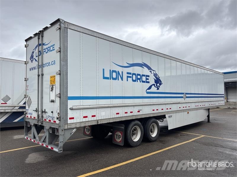 Vanguard 53 ft x 102 in T/A Van Trailer Dengtos priekabos