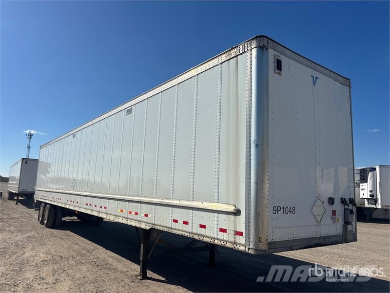 Vanguard 53 ft x 102 in T/A Van Trailer Dengtos priekabos