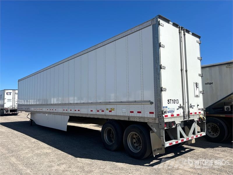 Vanguard 53 ft x 102 in T/A Van Trailer Box body trailers