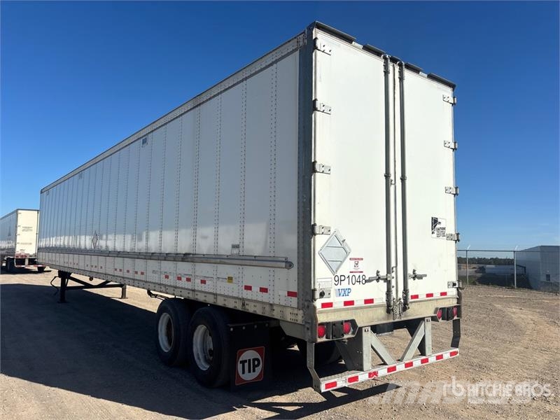 Vanguard 53 ft x 102 in T/A Van Trailer Dengtos priekabos