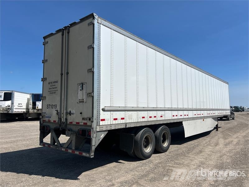 Vanguard 53 ft x 102 in T/A Van Trailer Box body trailers